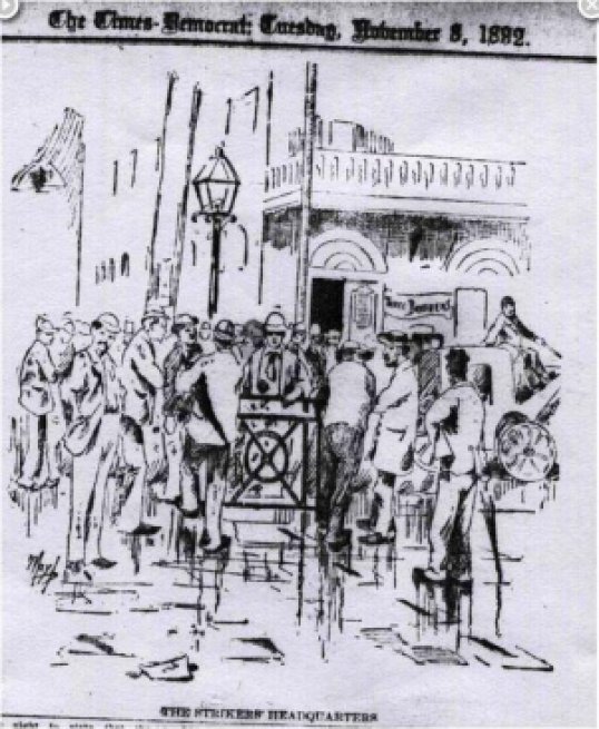 Image result for 1892 â The New Orleans general strike begins